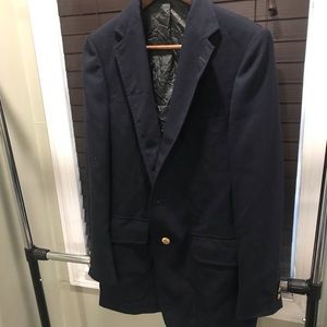 Navy Blue Suit Coat